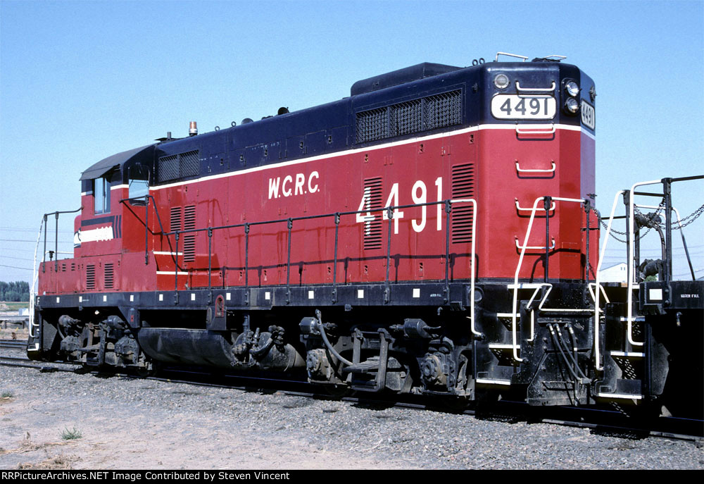 Columbia Basin ex CNW GP7R WCRC #4491